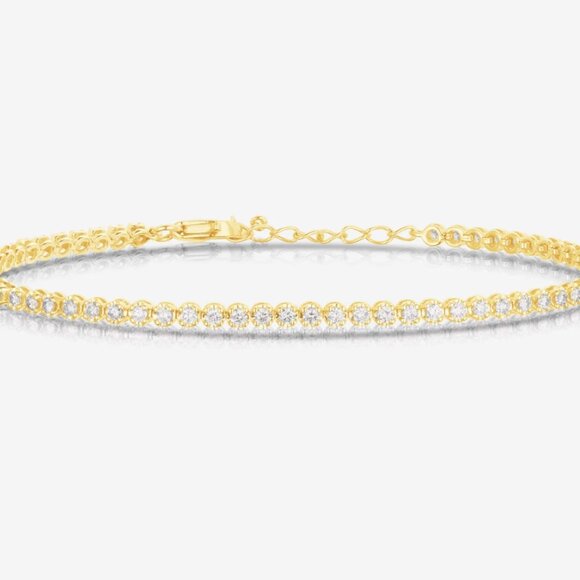 RING CONCIERGE Mini Diamond Tennis Bracelet - Picture 2 of 7
